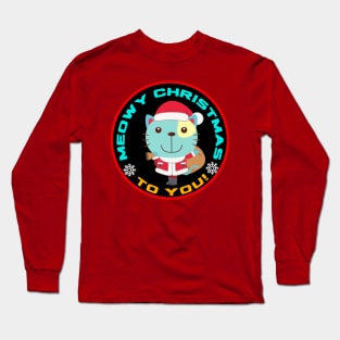 SWEET MEOWY CHRISTMAS Long Sleeve T-Shirt